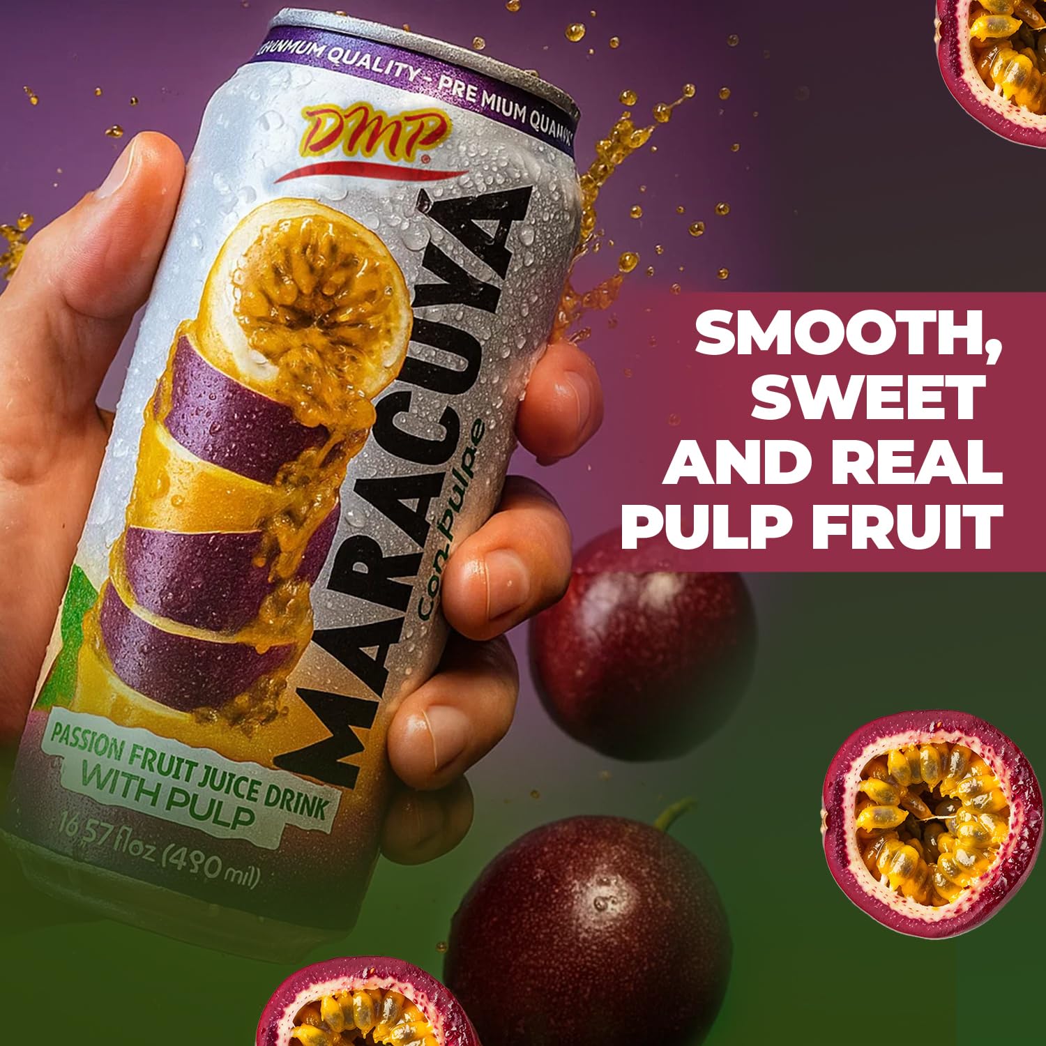 De Mi Pais Tropical Classics Juice Pack With Mango, Pineapple, Lemonade, Coconut water, Strawberry, Passion Fruit – Refreshing Canned Fruit Beverages, Best Served Cold | 16.5 Fl Oz, 6-Pack