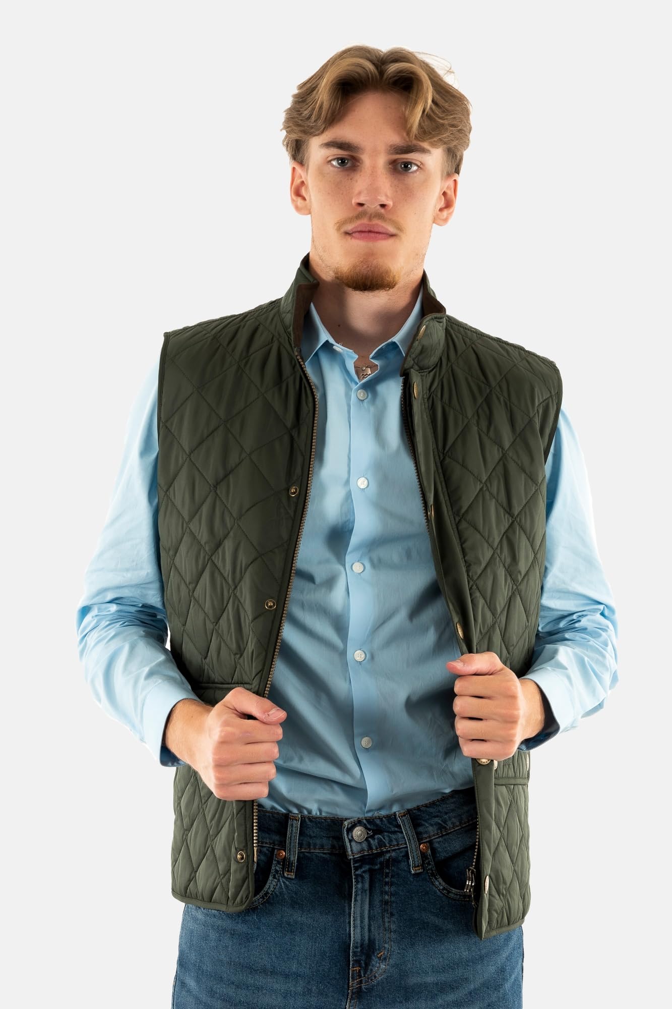 Barbour Herren Neue Lowerdale-Weste, Navy