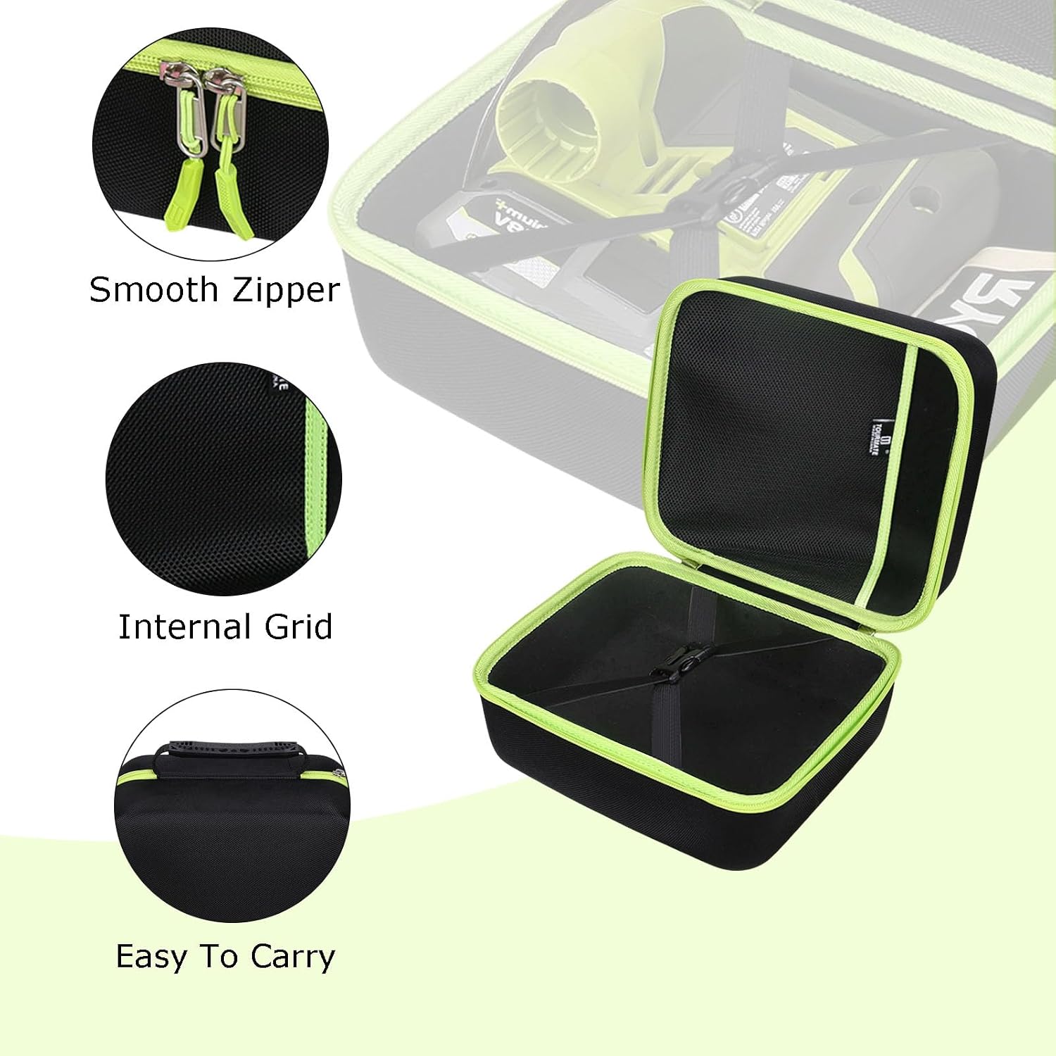 Tourmate Hard Storage Case for Ryobi One+ Random Orbit Power Sander - Travel Case for P401 18V Random Orbit Power Sander(Box Only) image 4
