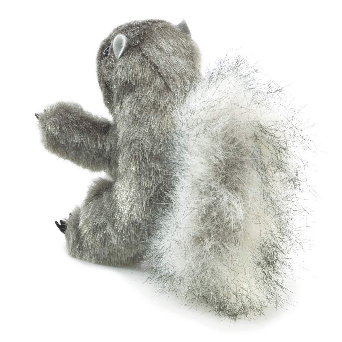 Folkmanis Mini Gray Squirrel Finger Puppet, 1 EA - Image 3