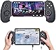 abxylute S9 プロゲーマー向け フルサイズゲームパッド iPhone15/16 シリーズ・iPad Mini 6/7・Android、タブレット・ Type-C 高速接続（安定）＋ブルートゥース・ホール効果ジョイスティック/トリガー付きスマホコントローラー ドリフト防止無線コントローラー 高耐久ボタン ・216㎜の伸縮 4 段階振動 6軸ジャイロセンサー Minecraft /原神/ COD/荒野行動/PUBG 日本語の説明書