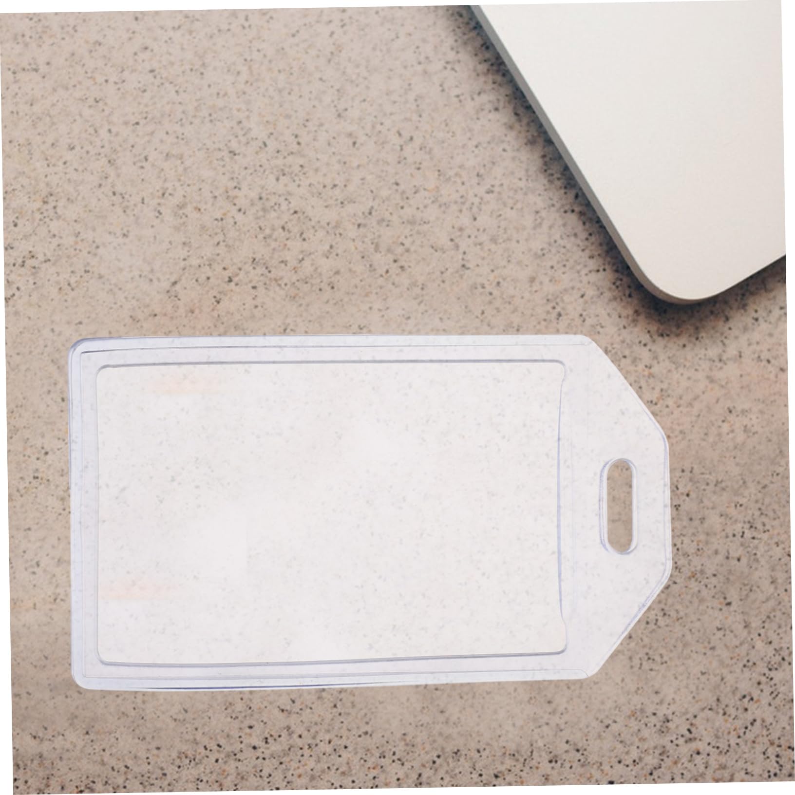 LALAFINA 10 Porta Etichette Per Bagagli in Pvc Resistente, Porta Etichette Identificative Per Valigie, Porta Biglietti Da Visita Trasparenti, Porta Etichette Da Crociera Per Viaggi