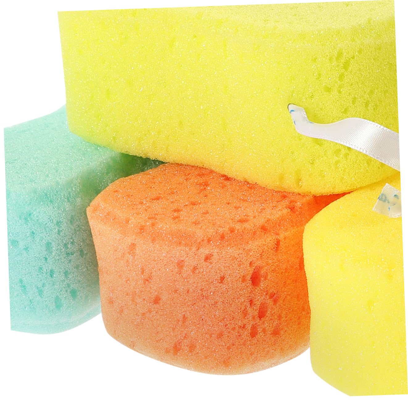 Healvian 12piezas Esponja Exfoliante Natural De Lufa Para Pack De y Ecológica Para Exfoliación Corporal y Masaje Mejora La Circulación Multiusos Baño