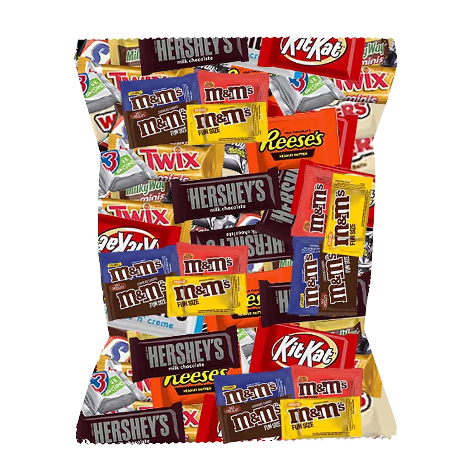 Amazon.com: BeeQ BOX - (3 Pound) Assorted Bulk Chocolate Mix - Fun Size ...