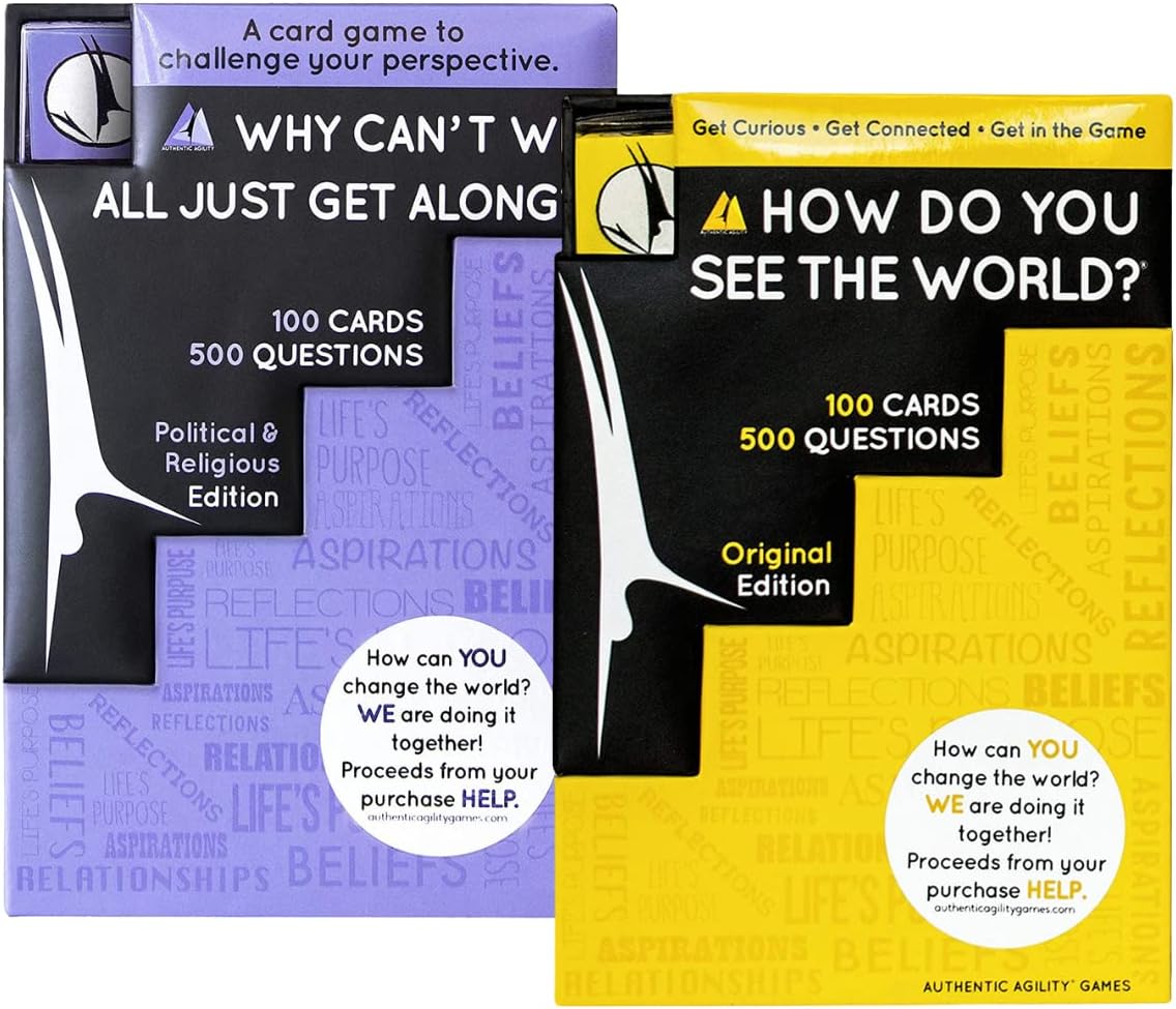 Authentic Agility - Challenge Yourself Game Bundle - 2 Games and Plenty of Surprising Answers