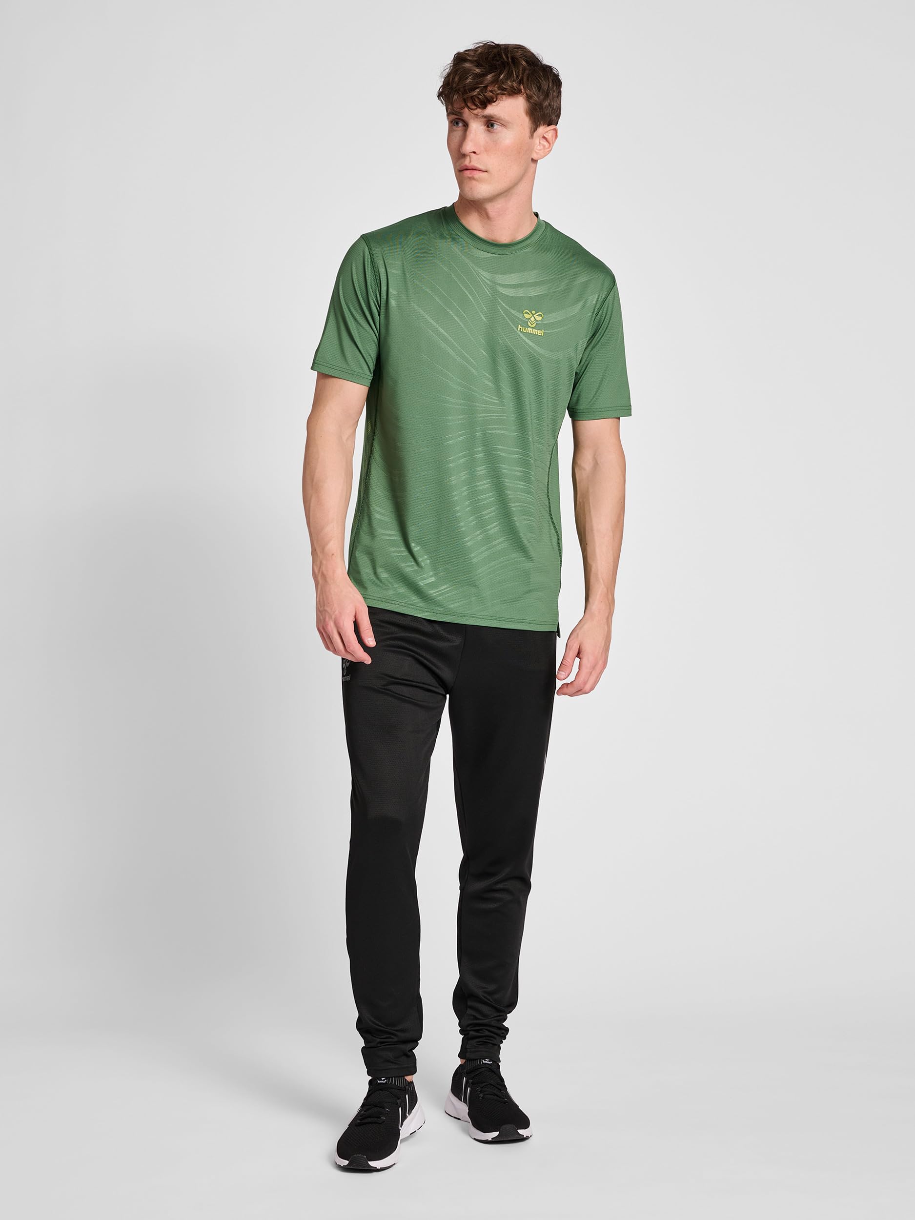 hummel Hmlongrid Poly Tee S/S Maglietta Uomo