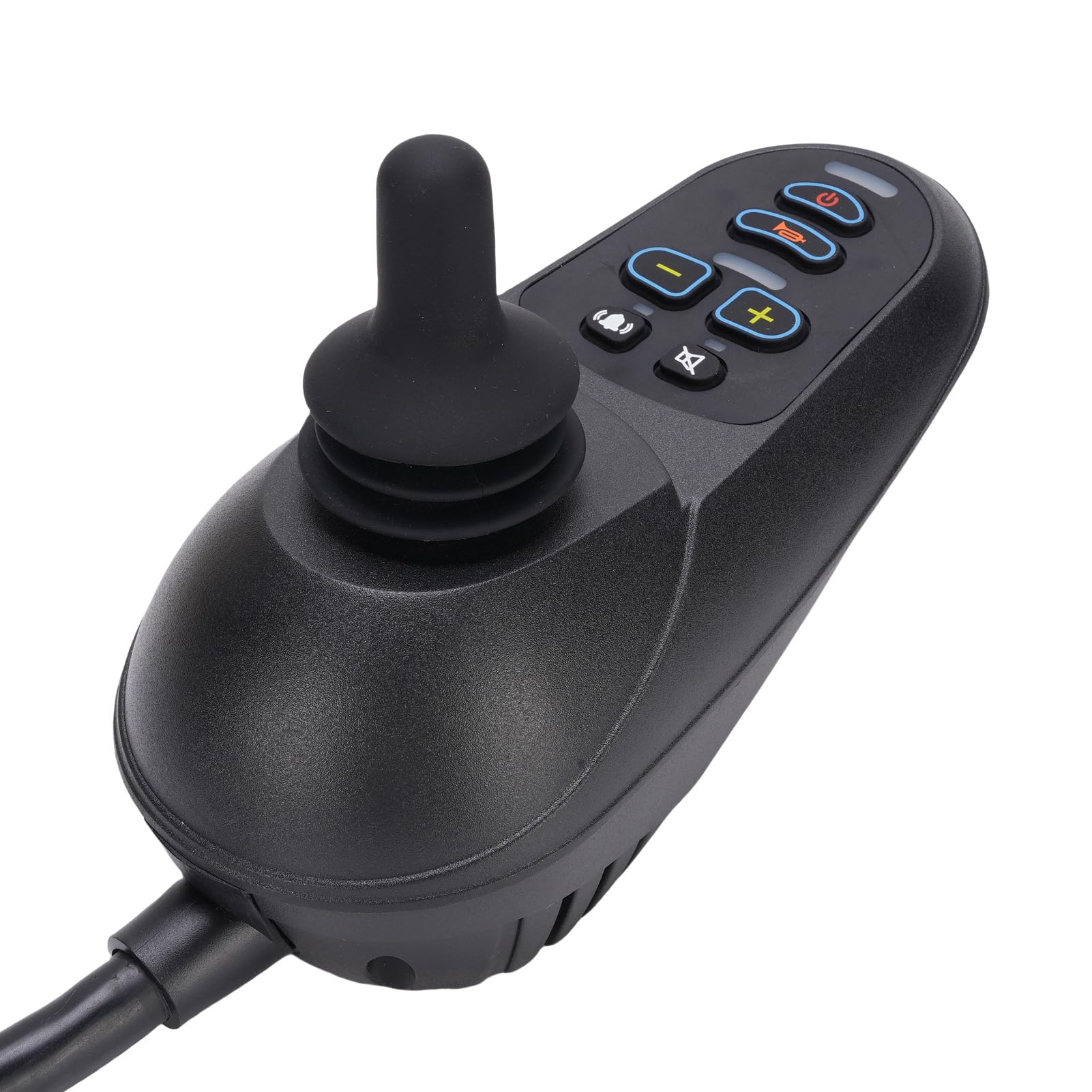 YWBL-WH Controlador de Silla Eléctrica 50A Joystick Universal con Conector de Freno Magnético y Control Remoto para Sillas de Ruedas y Scooters de Movilidad