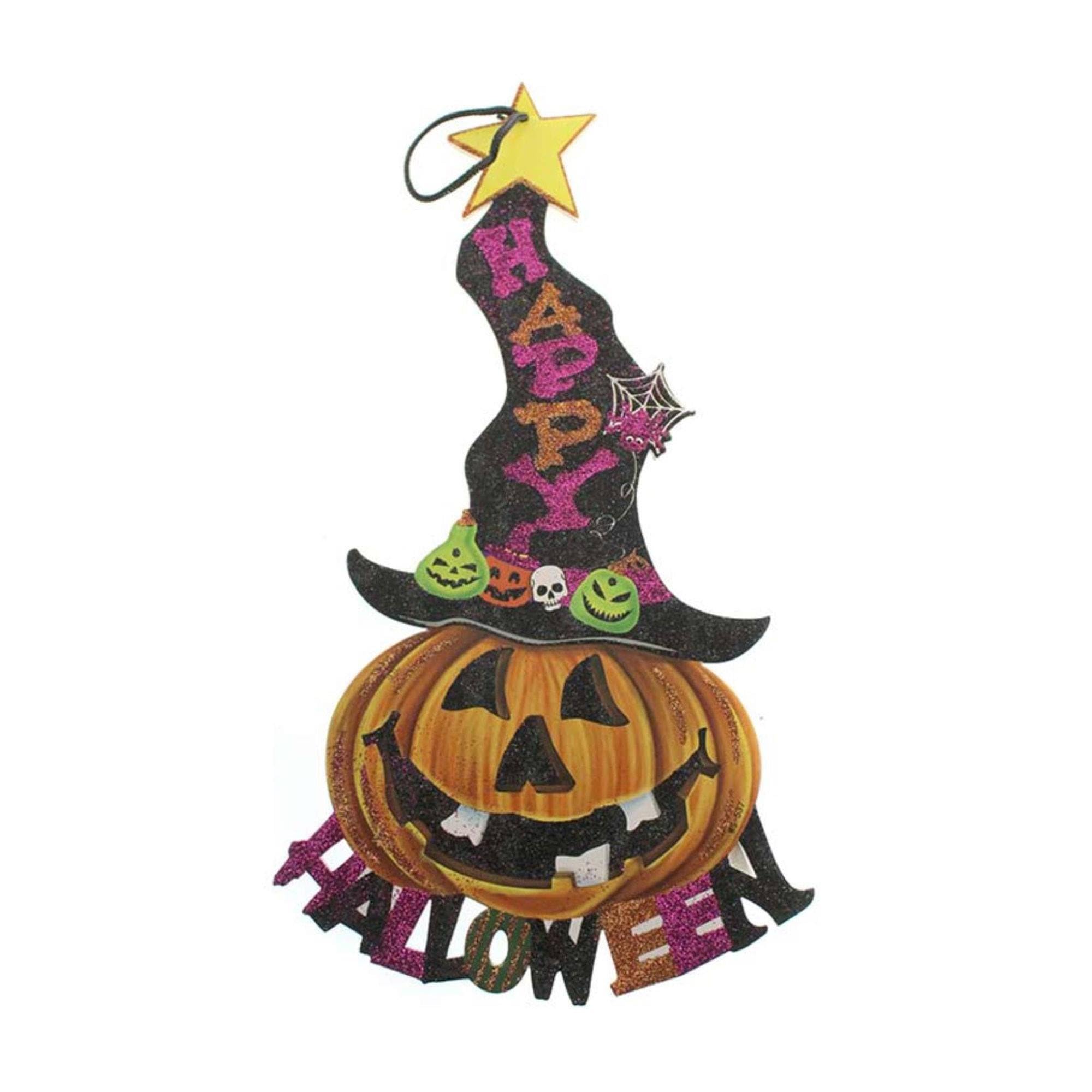 Well Home Halloween Deko - 5 Hängende Figuren + Girlande