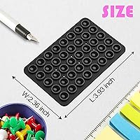 Vista 5 de Silicone Double Sided Suction Phone Case Mount, Detachable Hands Free & Strong Grip Holder for Selfies & Videos, Compatible iPhone Android