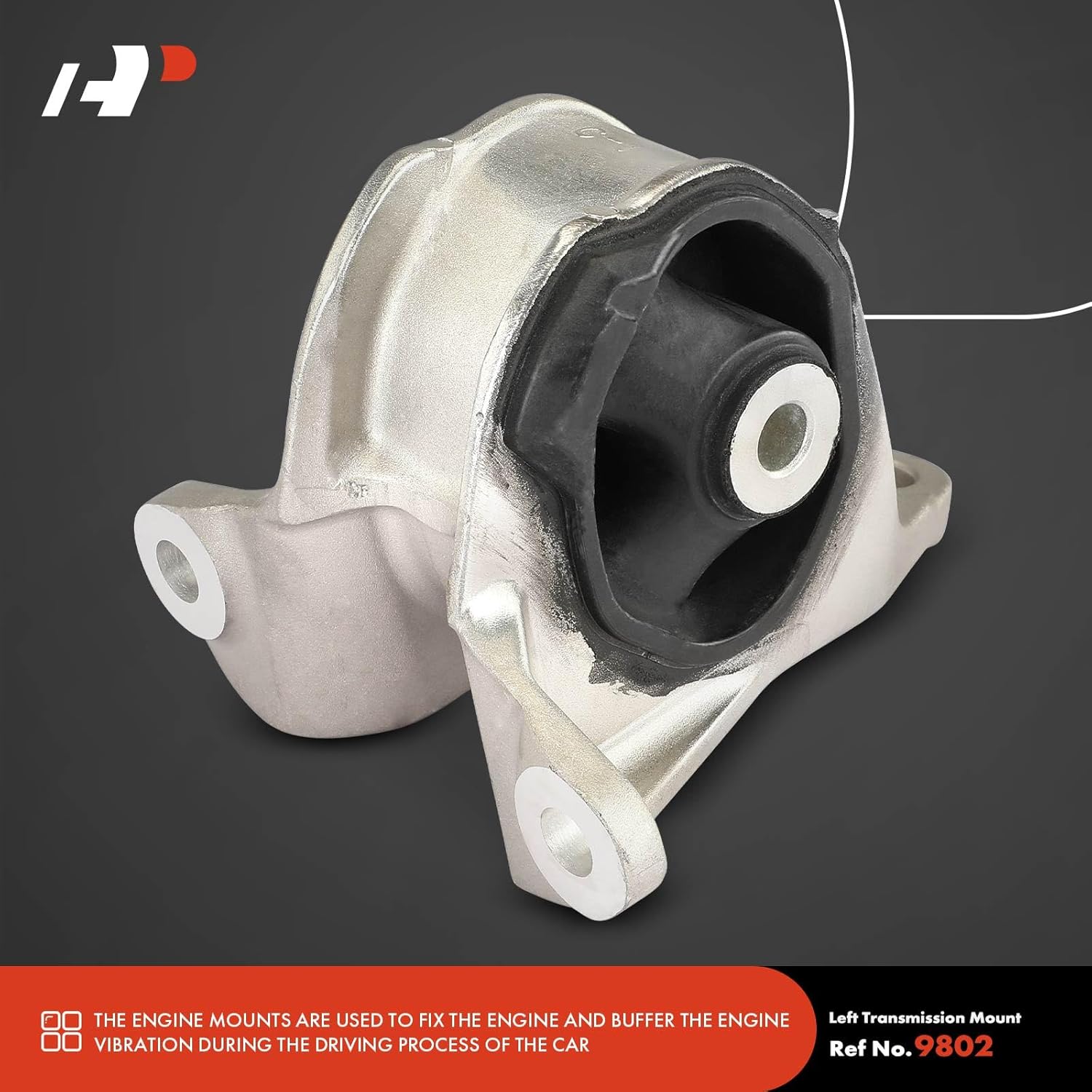A-Premium Engine Motor Mount and Transmission Mount and Torque Strut Mount Kit Compatible with Honda CR-V CRV 2012 2013 2014 2.4L, Automatic Transmission, 4-PC Set, Replace# 50850T0AA81
