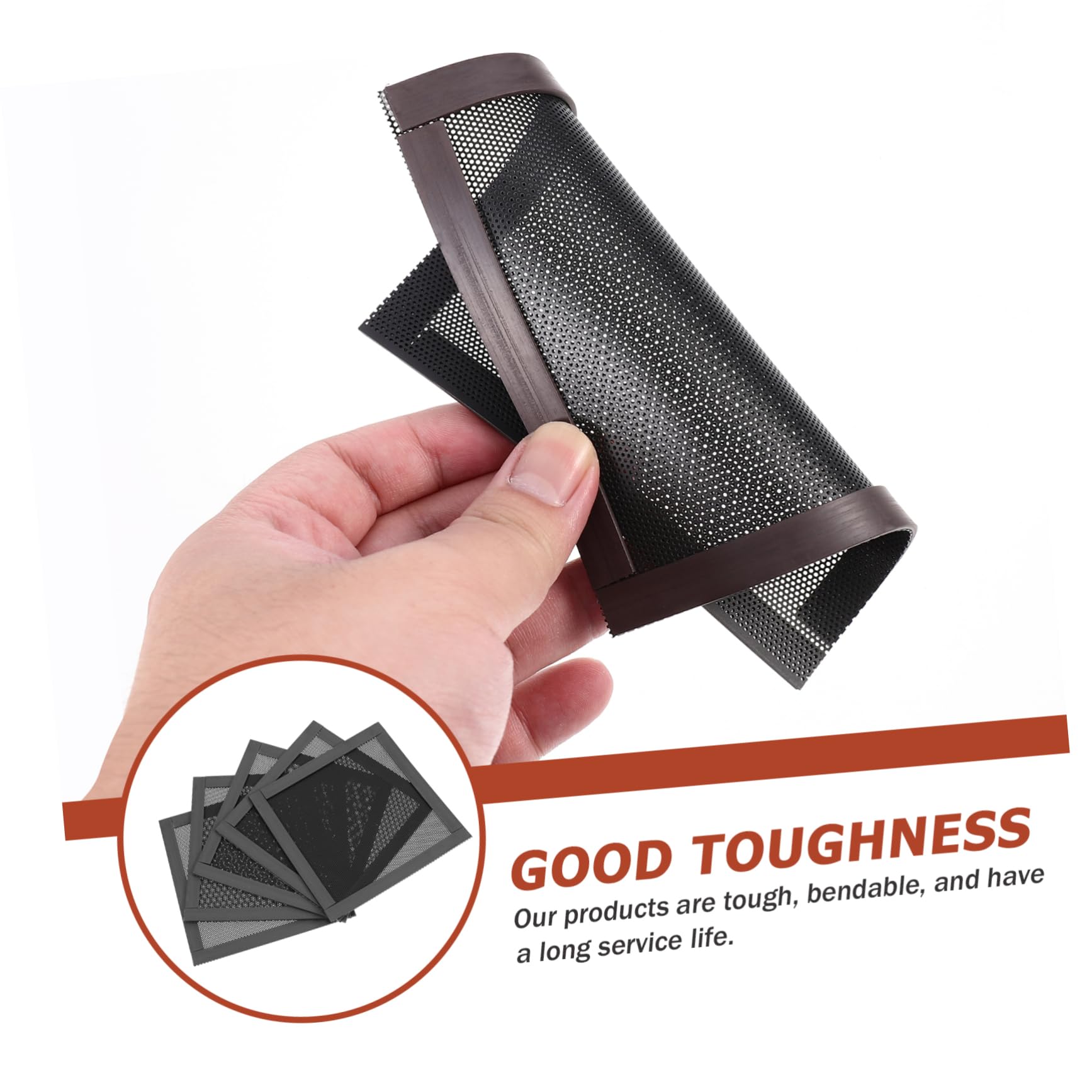 NUOBESTY 3 Set Antipolvere Per Ventole Telaio Magnetico Facile Installare Protezione Durevole E Traspirante Per Raffreddamento Computer 5 Pezzi*3