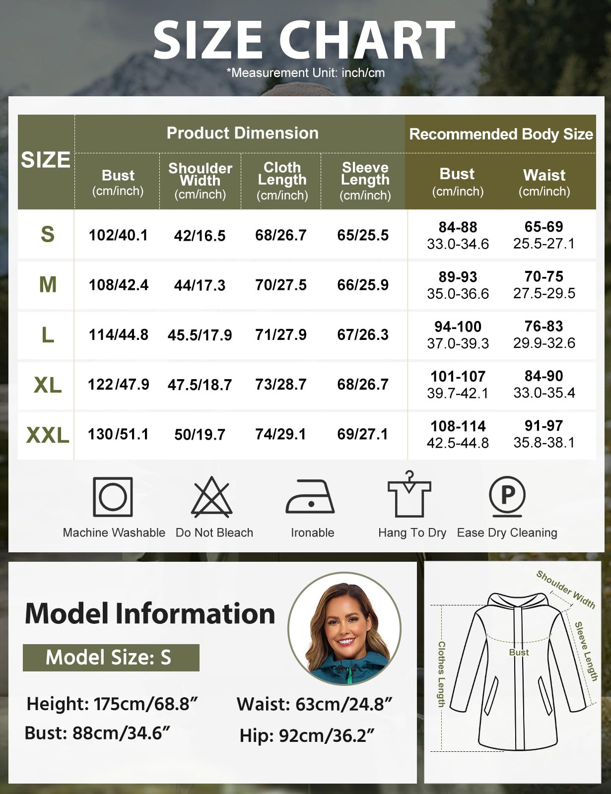 CMTOP Impermeable Femme Veste de Pluie Femme Légère Pliable, Coupe-Vent Veste Imperméable à Capuche Respirante Parka Imperméable avec Poches pour Randonnée Camping Cyclisme