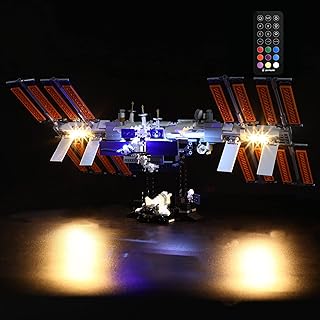Lightailing Led Light Compatible with Lego 21321 Ideas International Space Station Building Blocks Model：Remote-Control Version - NOT Included The Model Set