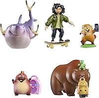 Disney Pixar Hoppers Collectible Figure Set - 5 Adorable Movie Character Figures for Kids & Fans by Just Play