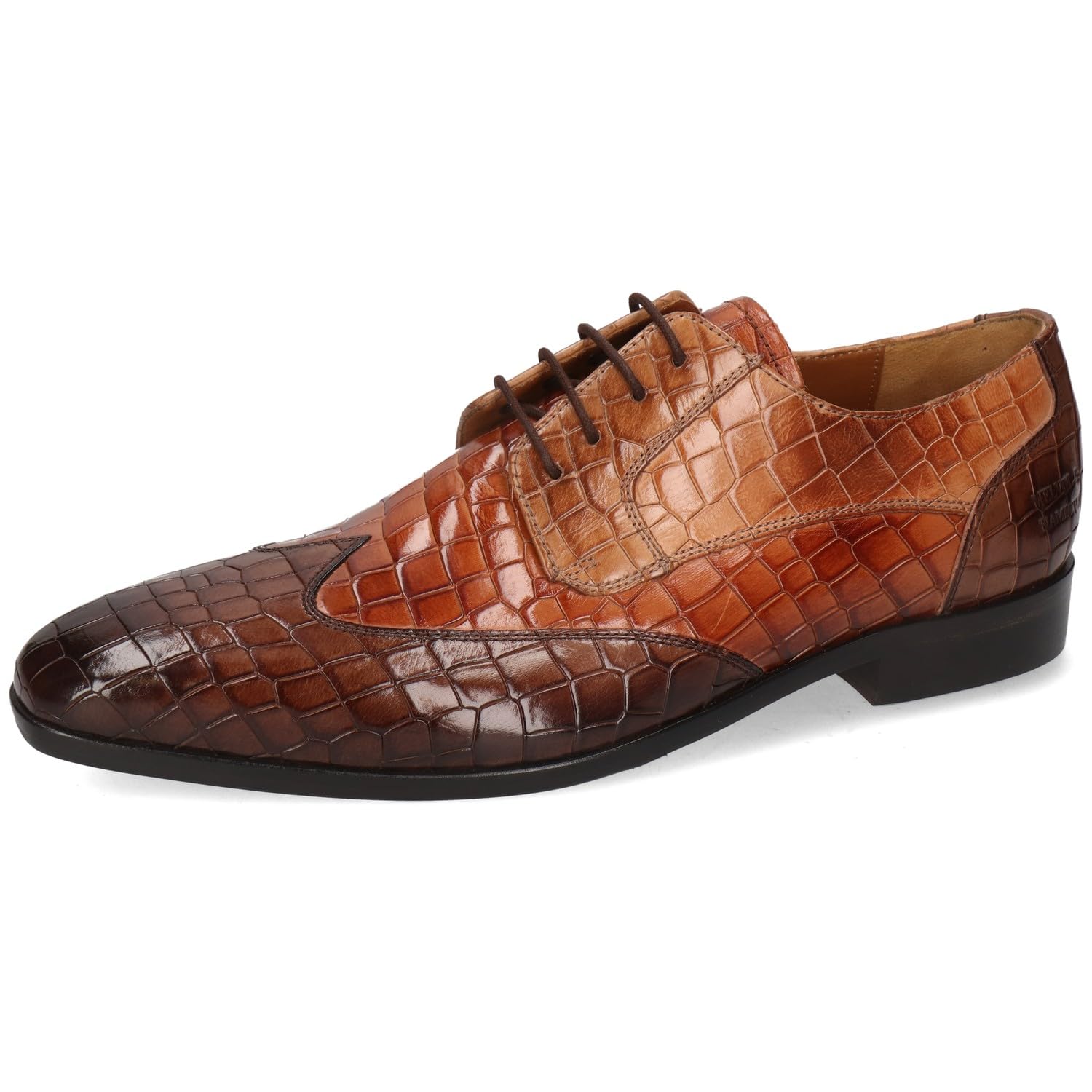 Melvin & Hamilton Men Lance 9 Oxford Flat, Brown, 9 UK