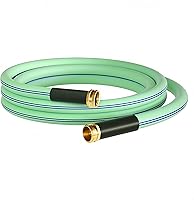 Vista 51 de Atlantic Manguera de jardín resistente de hembra a hembra, 5 pies x 5/8 pulgadas, manguera de agua negra, manguera líder de conexión corta (5 pies)