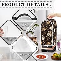 Vista 70 de doginthehole Hummingbird Blender Covers for Kitchen, Washable Appliance Covers Anti Fingerprint Stain Resistant Polyester Blender Dust Cover