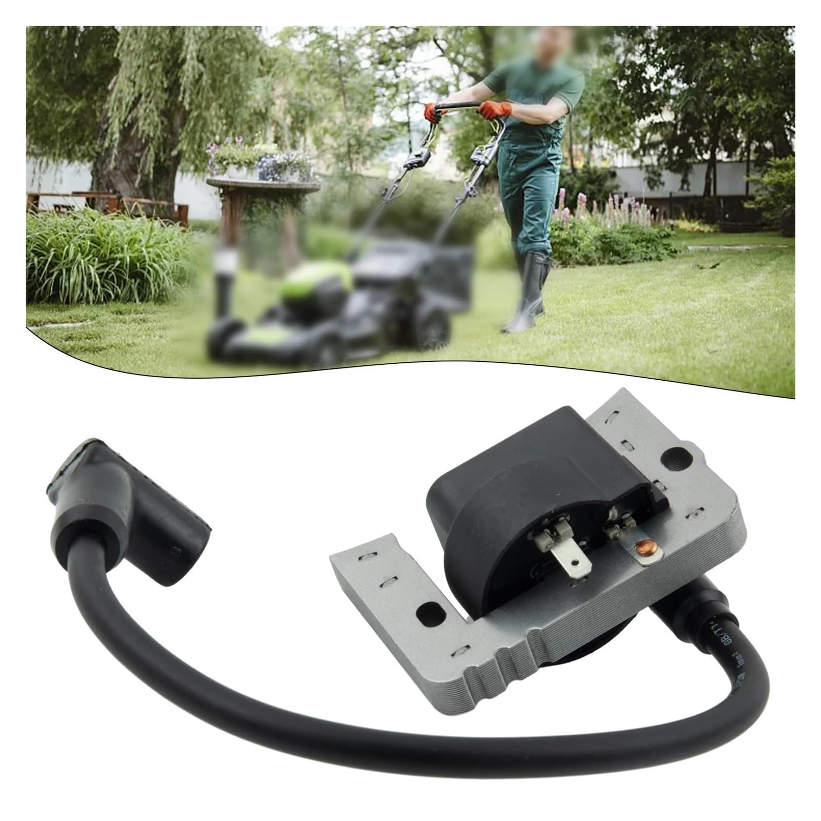 Bobina de encendido for cortacésped compatible con motores OHV175, OV358EA y OHV170.