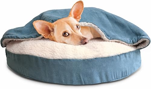 Miniatura 5 de Furhaven Snuggery Blanket Dog Beds for SmallMediumLarge Dogs  Cats - Orthopedic Cooling Gel Memory Foam  More