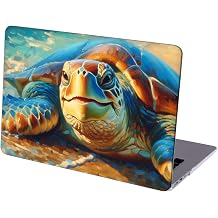 Compatible with MacBook Air 13.6-inch, Hard Shell Case with Keyboard Cover and Screen Protector A2681, M2 chip / A3113, M3 / A3240, M4 / A3449 M5 chip, 2022-2026 - Sea Turtles MC27066