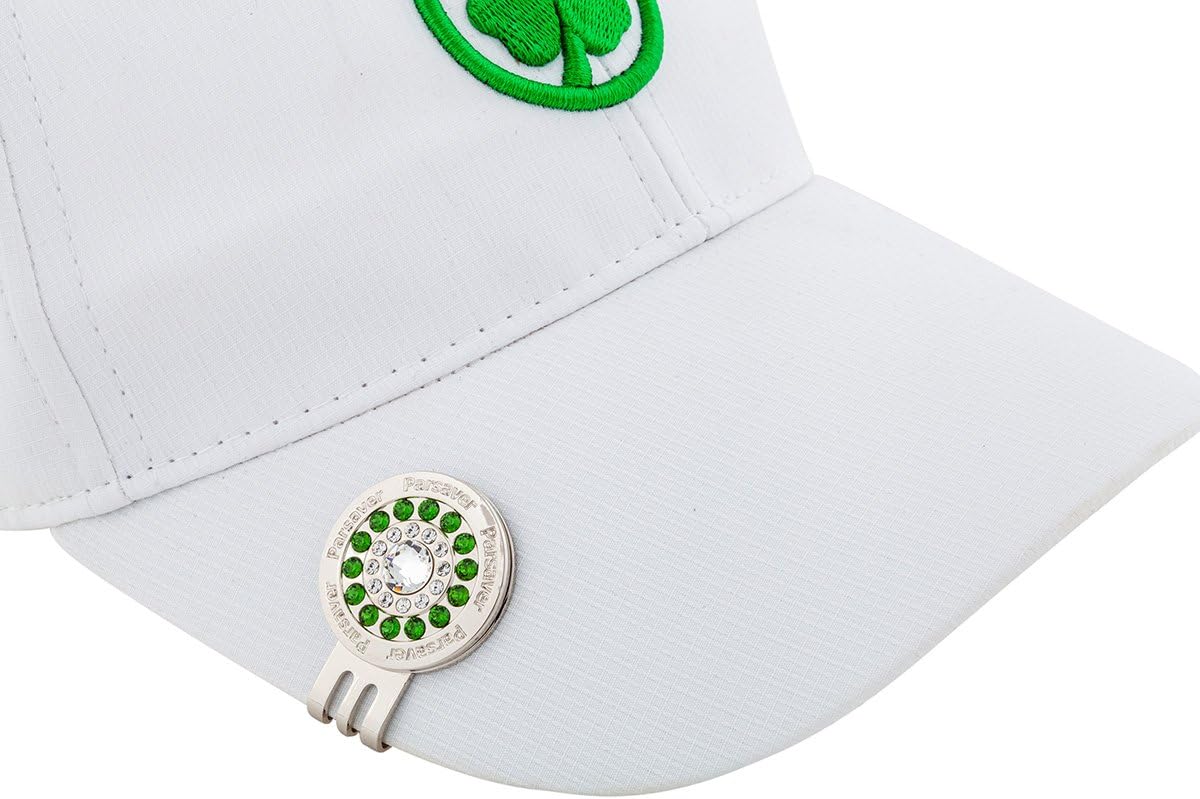 Parsaver Crystal Golf Ball Marker - Bullseye Ball Markers - A Wonderful Gift Idea for Men and Women Golfers
