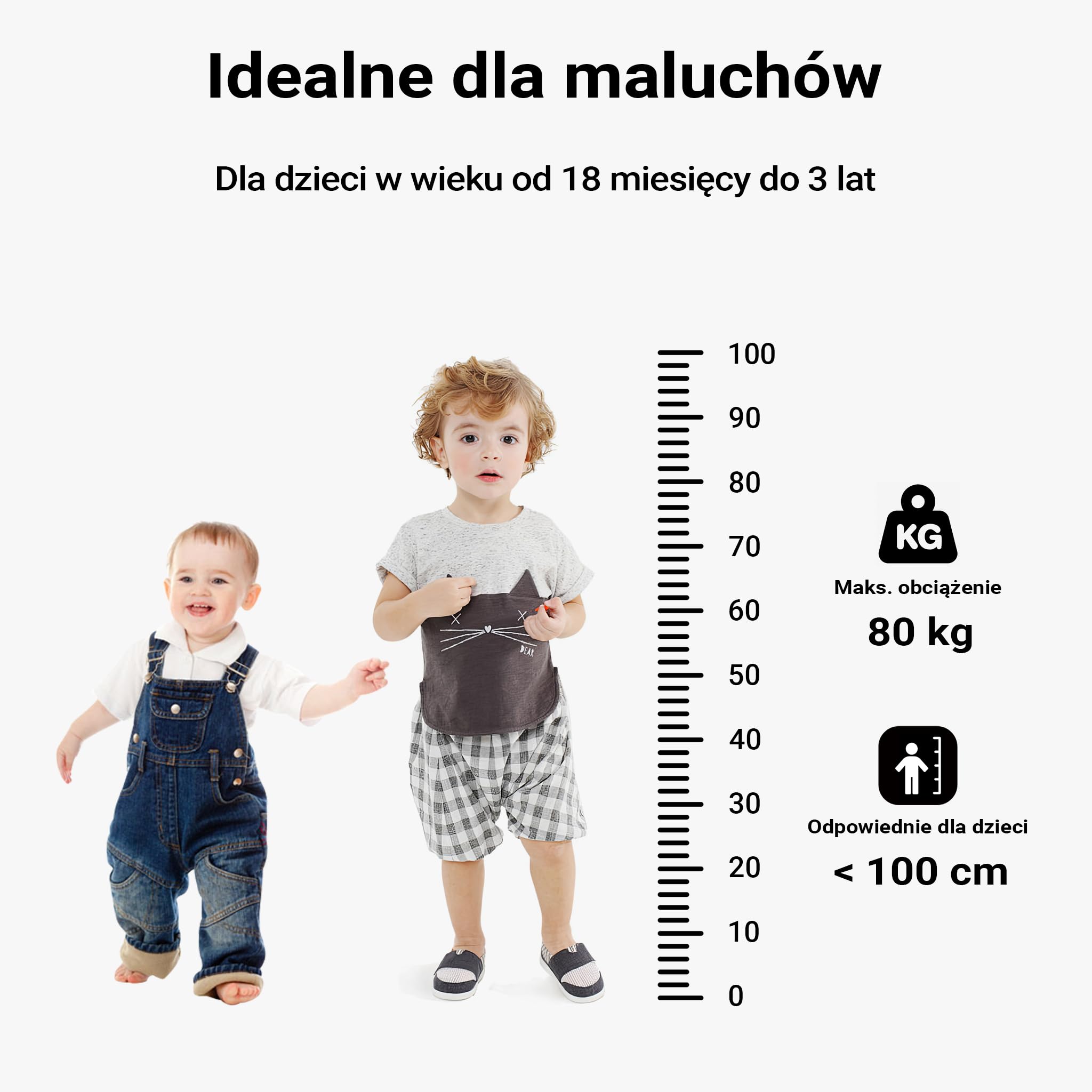 Wiltec Pomocnik kuchenny z bambusa dla dzieci z balustradą 46 x 46 x 90 cm, podest kuchenny do gotowania i zabawy, kitchen helper do kuchni i łazienki