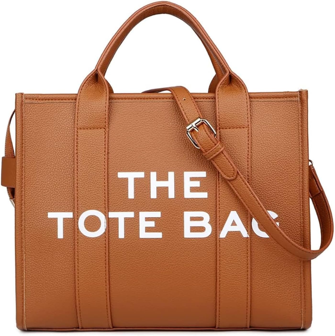 The Tote Bags for Women - Large Leather Tote Bag Trendy Travel Tote Bag Handbag Top-Handle Shoulder Crossbody Bags