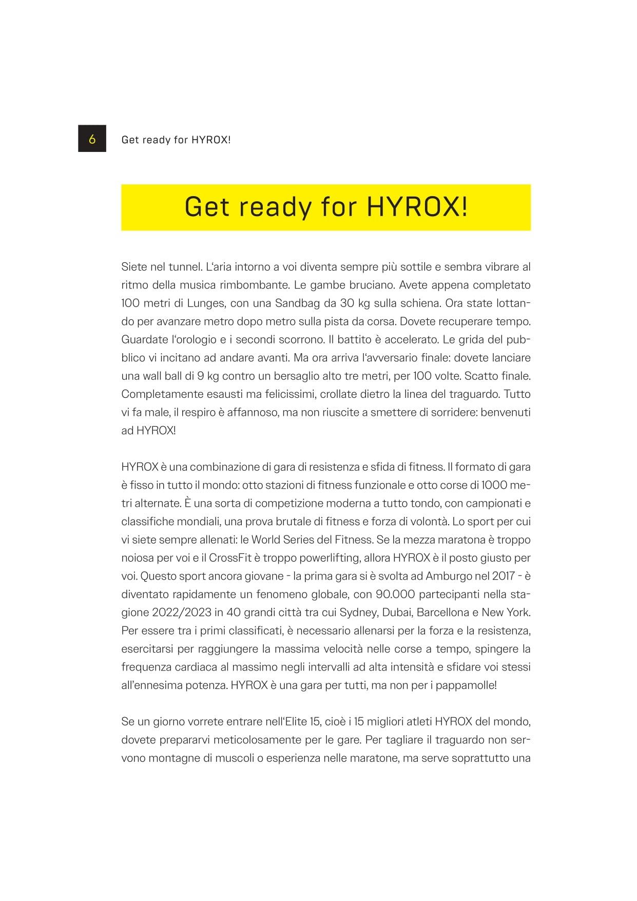 Hyrox. La gara di fitness per tutti