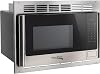 RecPro RV Microwave with Trim Kit | 1.0 Cu. Ft. | 900W | Direct replacement for Greystone and High Pointe (Black)