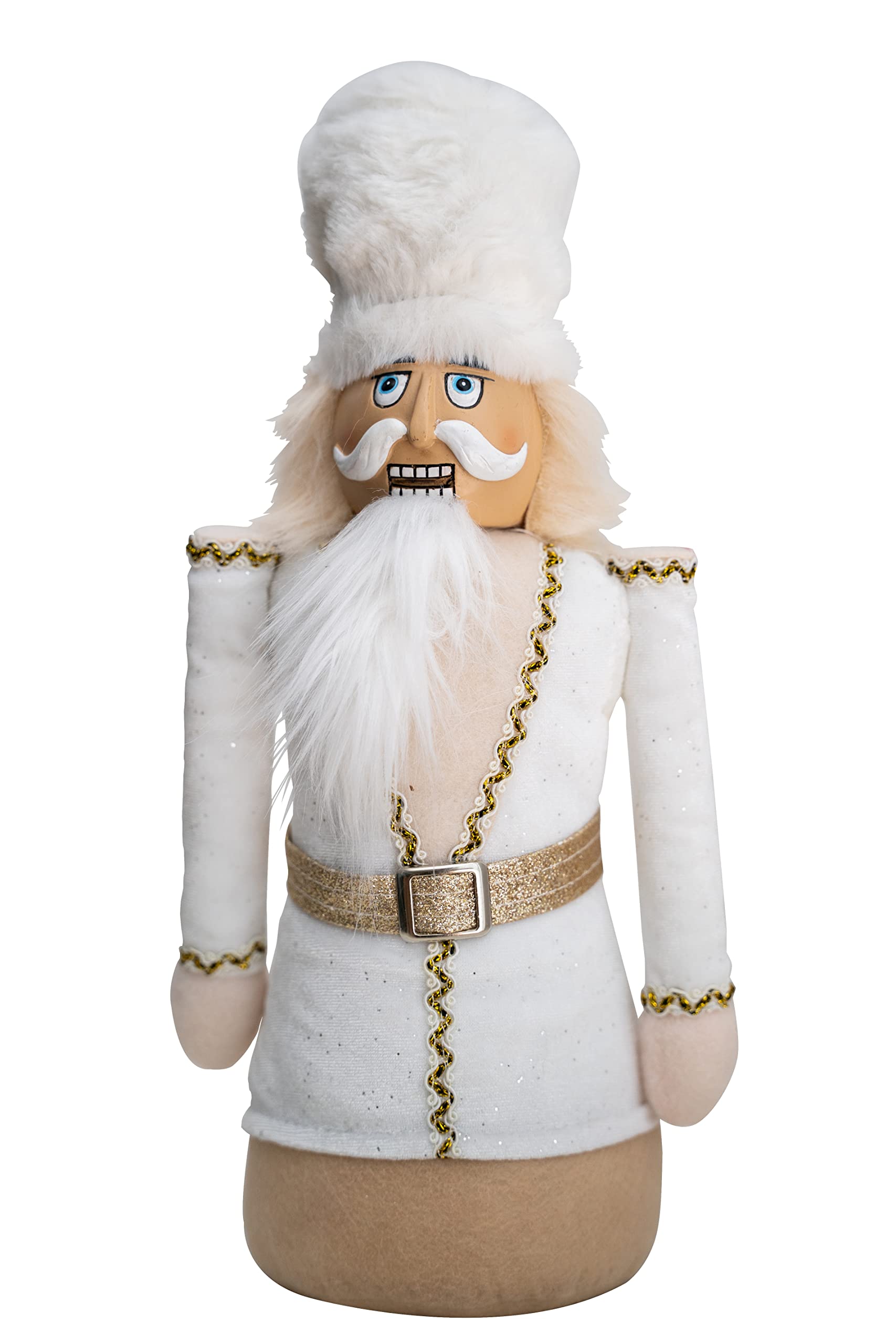 Heitmann Deco White Door Stop Nutcracker – – Approx. 32 Cm – 1.2 Kg