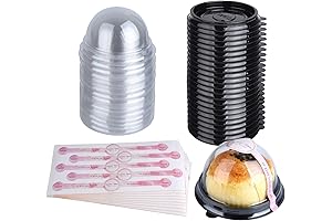 MIAHART Mini Chocoflan Mold: Ideal for Baking Delectable Minis