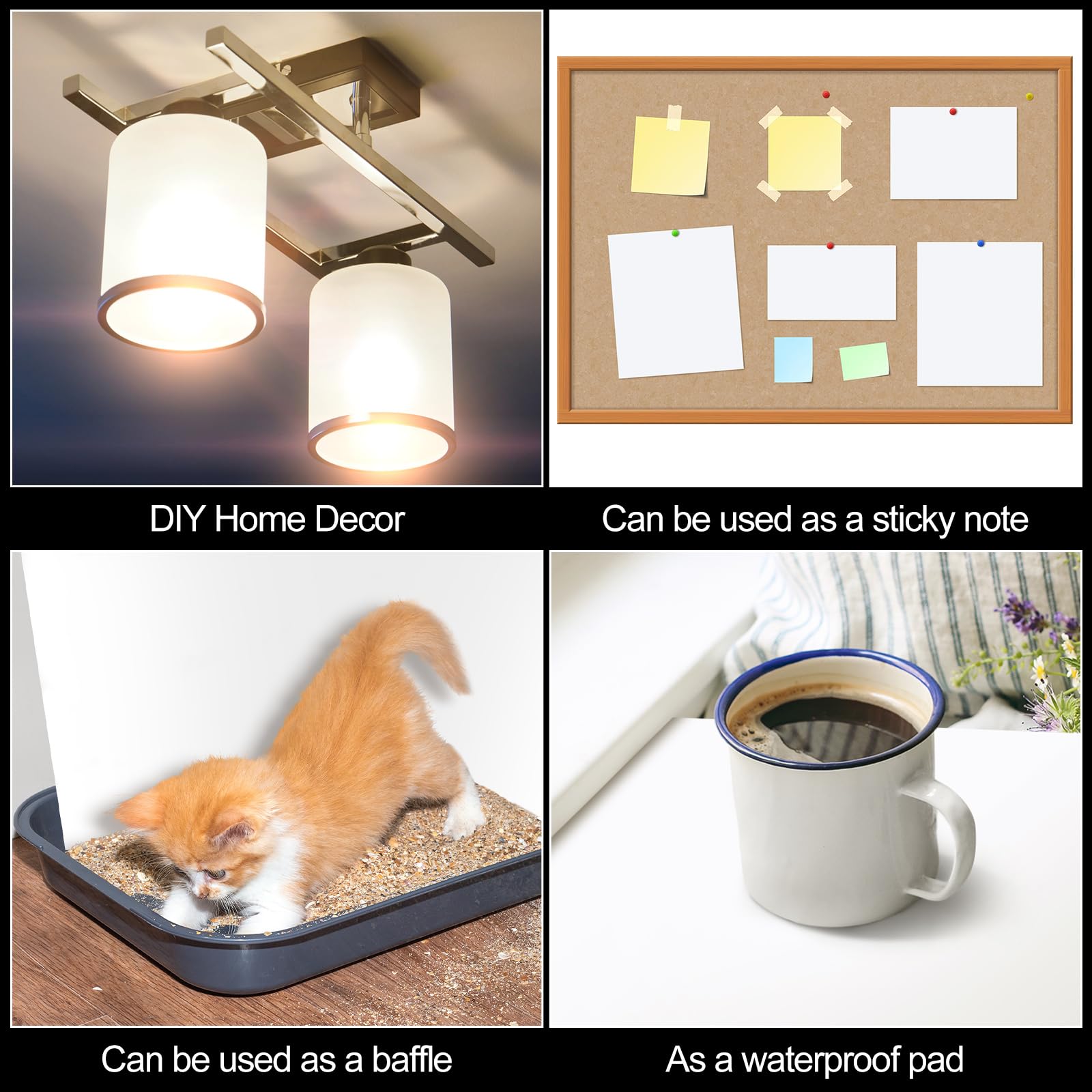 Plastic Sheets for Crafts - 2 Pack -6