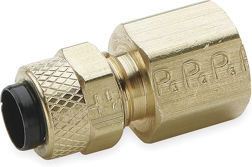Parker 66P-8-6 Compression Female Connector 1/2 Tube X 3/8 NPTF