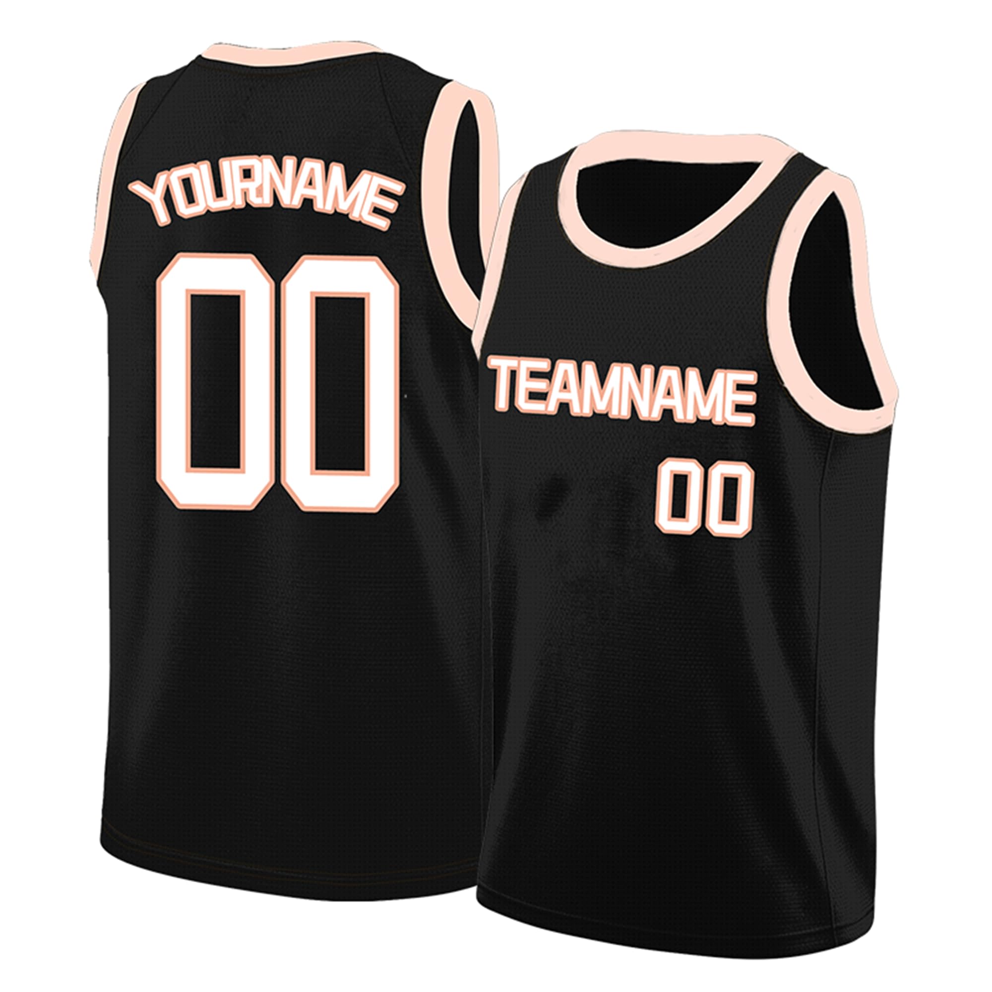Custom Basketball Jersey - Printed or Embroidered Team Name, Number &amp; Logo, Athletic Shirt for Men, Boys &amp; Youth