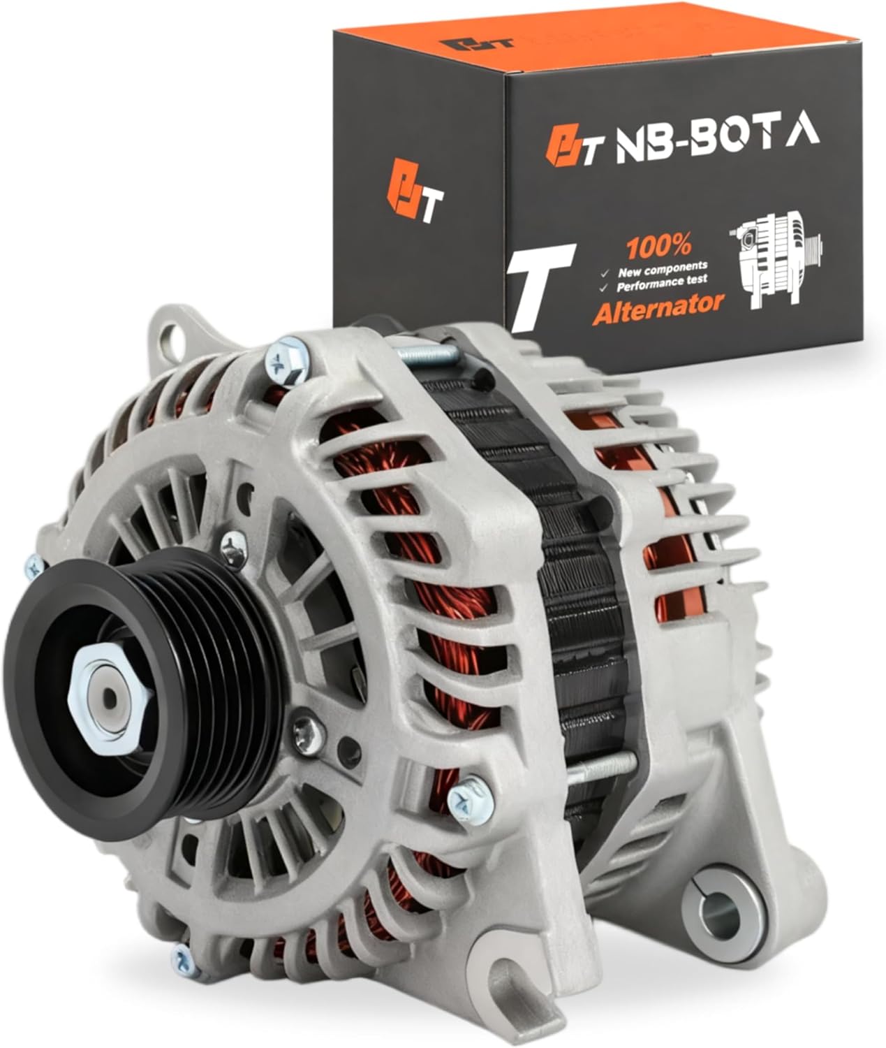 Alternator Compatible with Ford Edge, Fusion,Taurus&For Lincoln MKS,MKX,MKZ&For Mercury Sable-3.5L 3.7L-REPLACE#A3TJ1291,A3TJ2891,8G1T10300AC,8G1Z10346A,7T4T10300AD,7T4Z10346A,11273