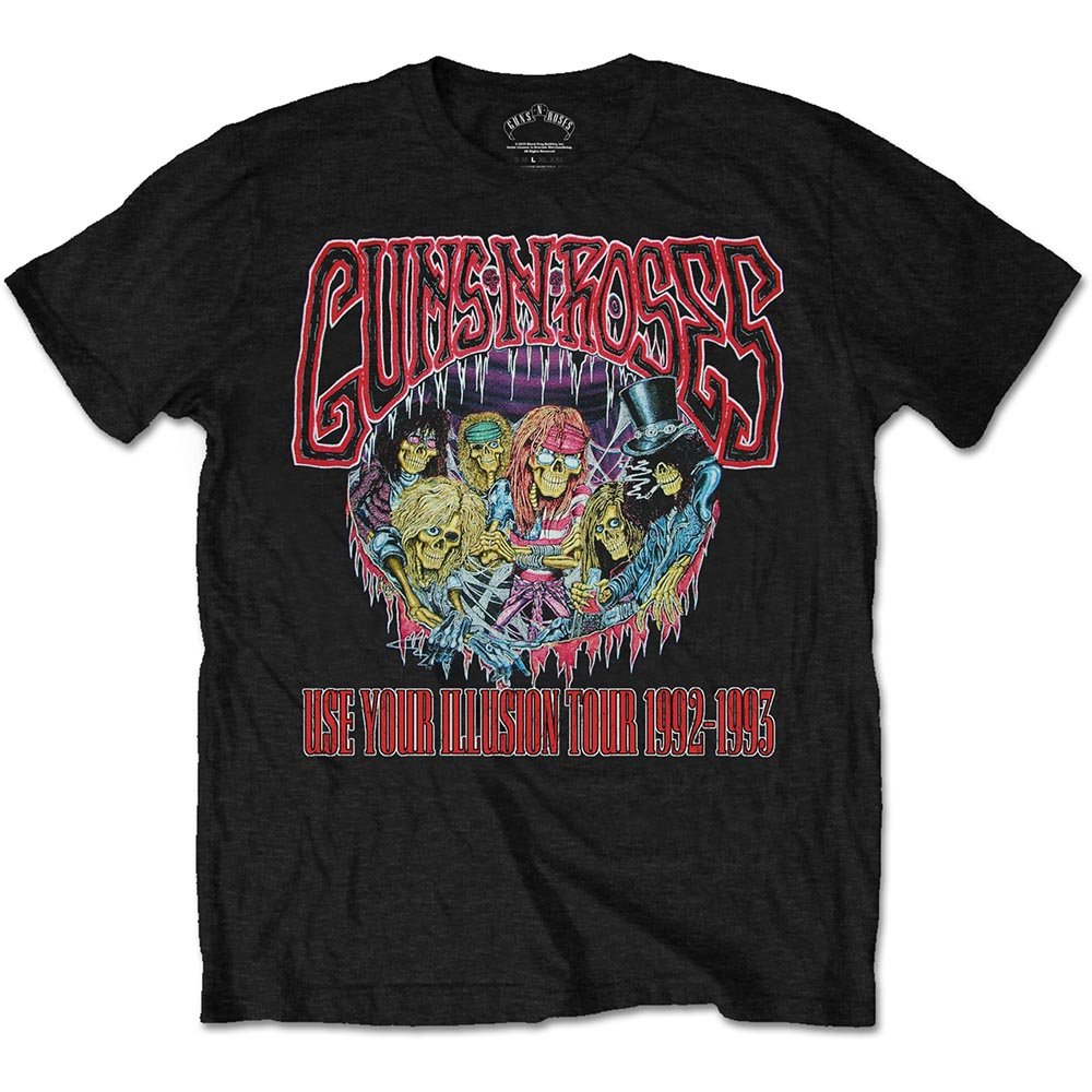 GENUINE - Mens OFFICIAL Vintage Guns N' Roses Use Your GENUINE - Mens OFFICIAL Vintage Guns N' Roses Use Your