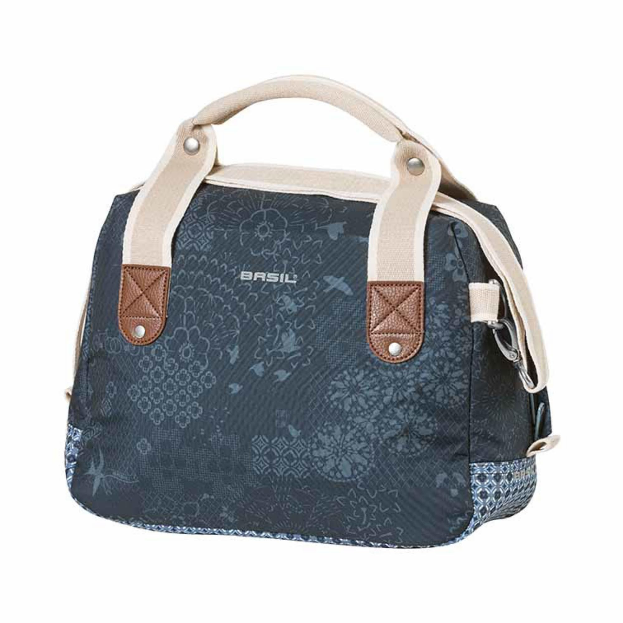 Basil 704762var-a2 - Zippered Shoulder Bike Bag Boheme 18l Color Indigo