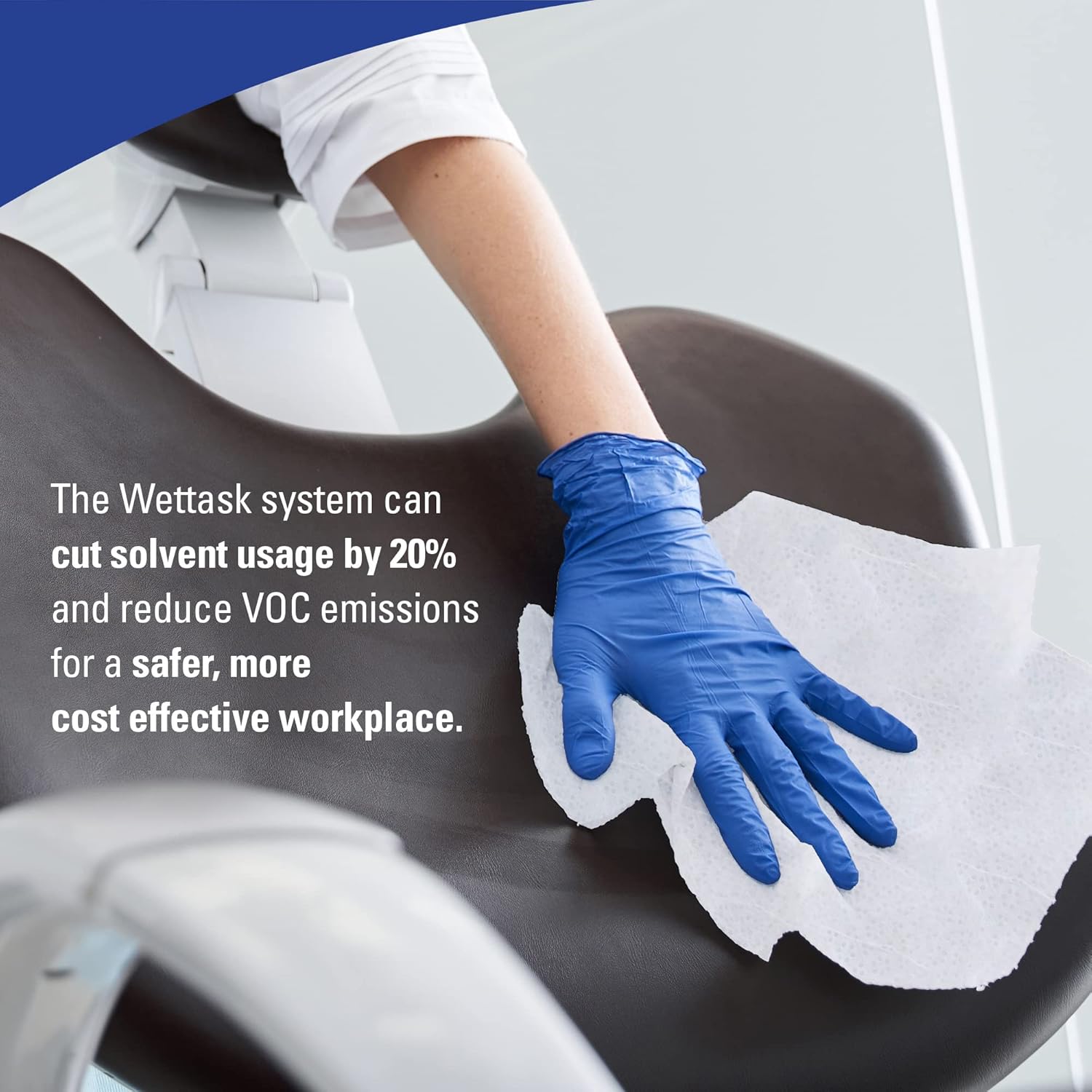 WypAll CriticalClean WetTask Wipes for Bleach, Disinfectants, and Sanitizers (06411), Center-Pull, White, Bucket Included (140 Sheets/Roll, 6 Rolls, 840 Sheet Total)