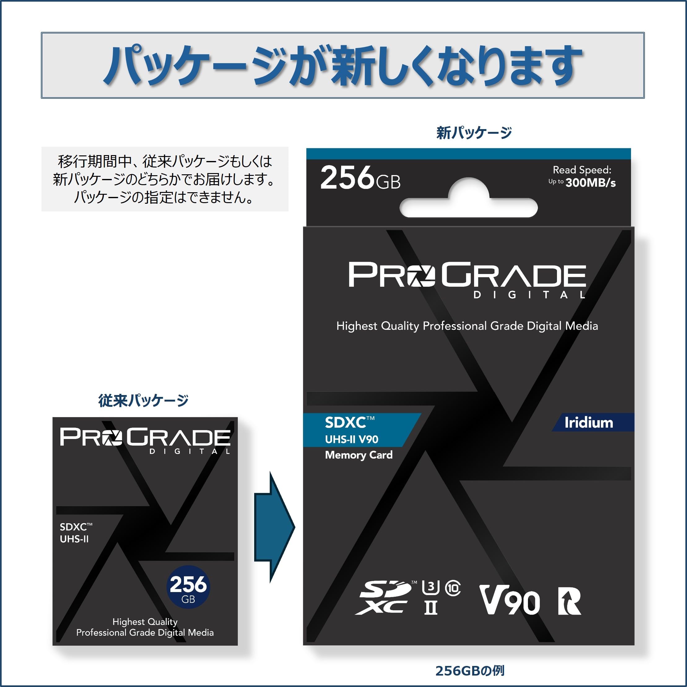 Amazon | ProGrade Digital SDXC UHS-II V90 IRIDIUM 512GB メモリー
