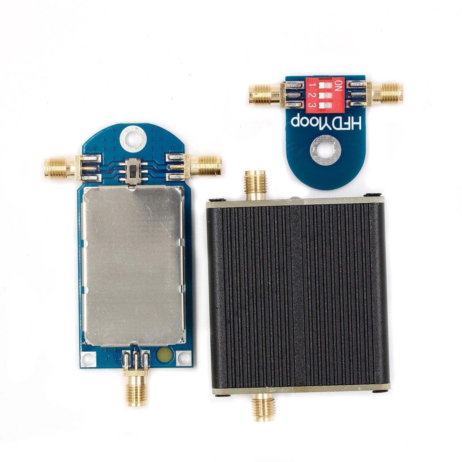 50K-500MHz Allband Piccolo Magnetic Loop Antenna Amplificatore HF AM FM VHF UHF SDR Ricevitore Radio Facile da Usare