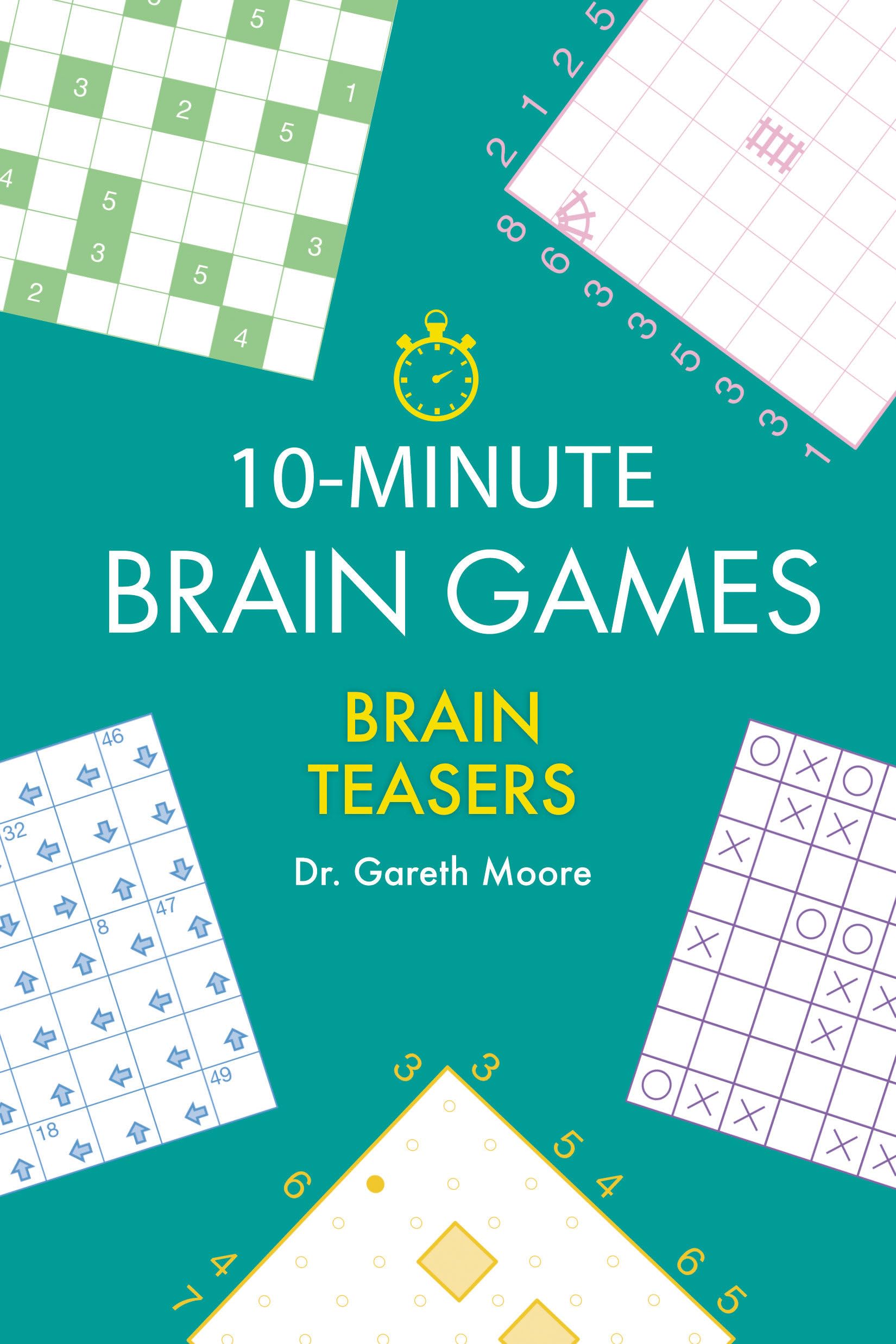 10-Minute Brain Games: Brain Teasers Paperback – September 13, 2022