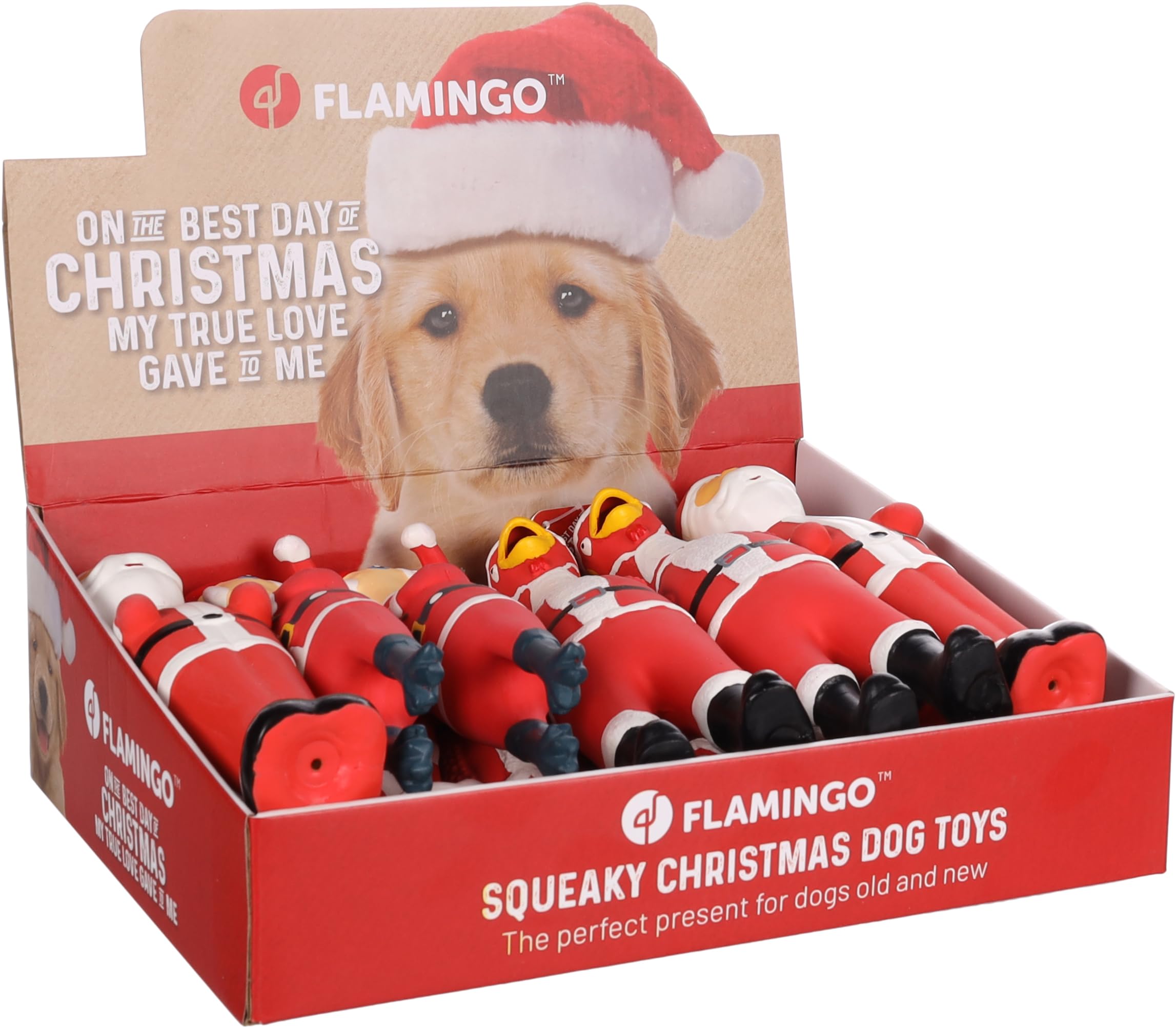 Flamingo CHRISTMAS DT LATEX TICO ASSORTMENT DISPLAY