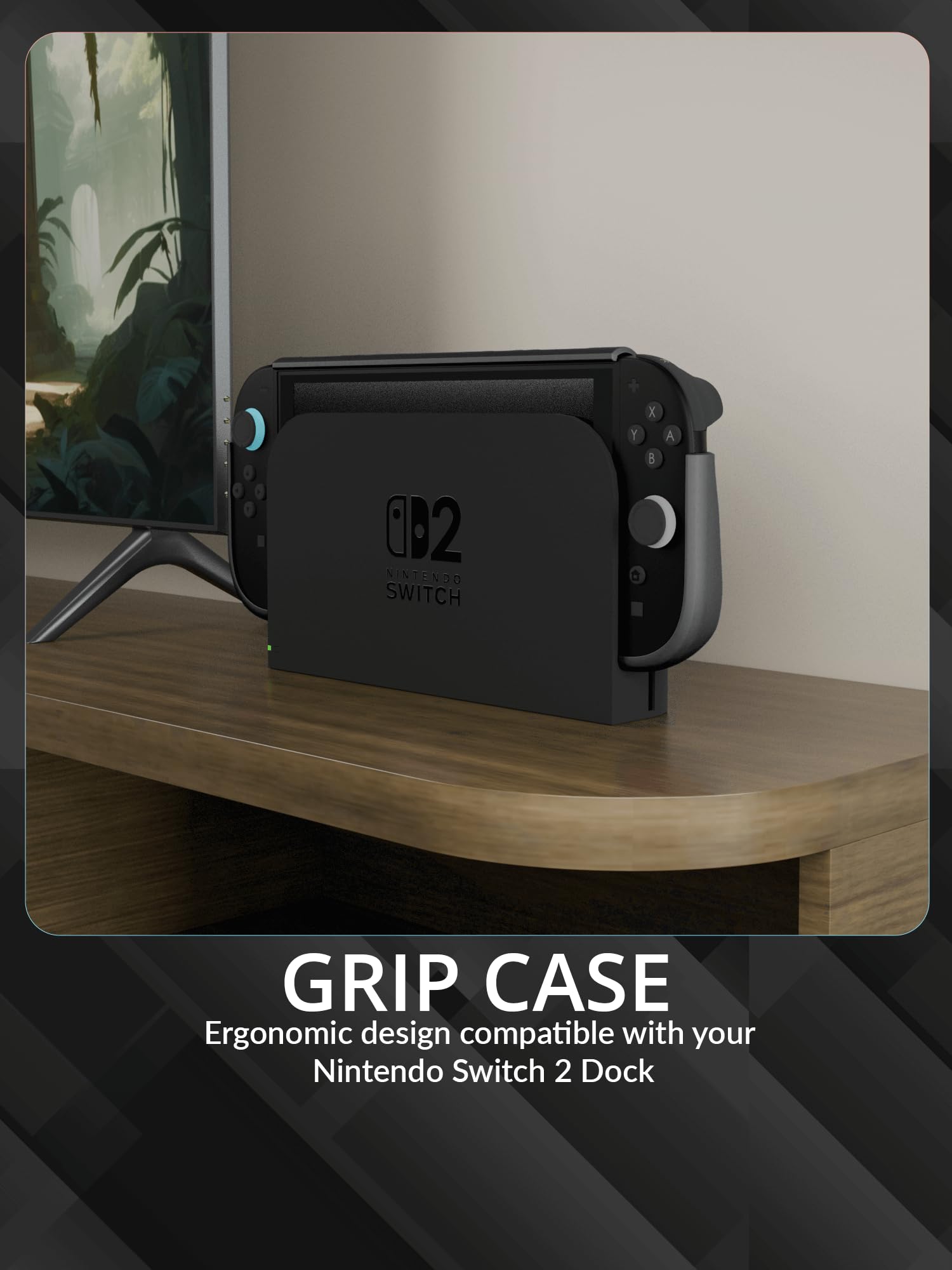 Orzly Accessori per Nintendo Switch 2 (2025) – Custodia Protettiva con Pellicola, Cavo di Ricarica, Cuffie, Edizione Regalo