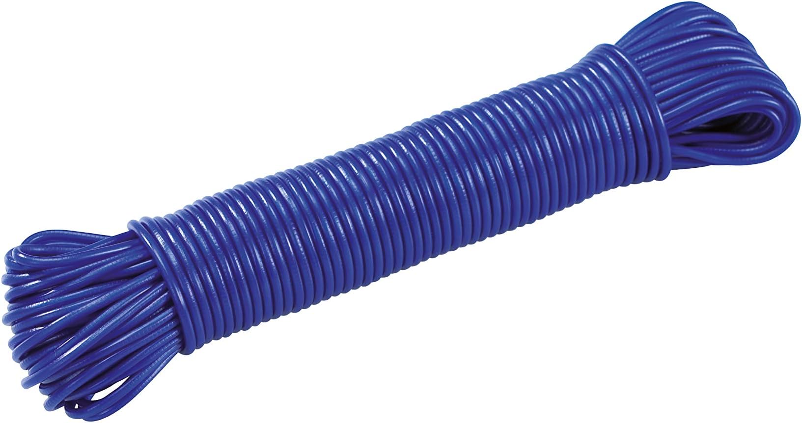 Leifheit Washing Line 30 m with Polyester Core and Plastic Coating, UV and Weather Resistant Line, Very Tear-Resistant Laundry Rope