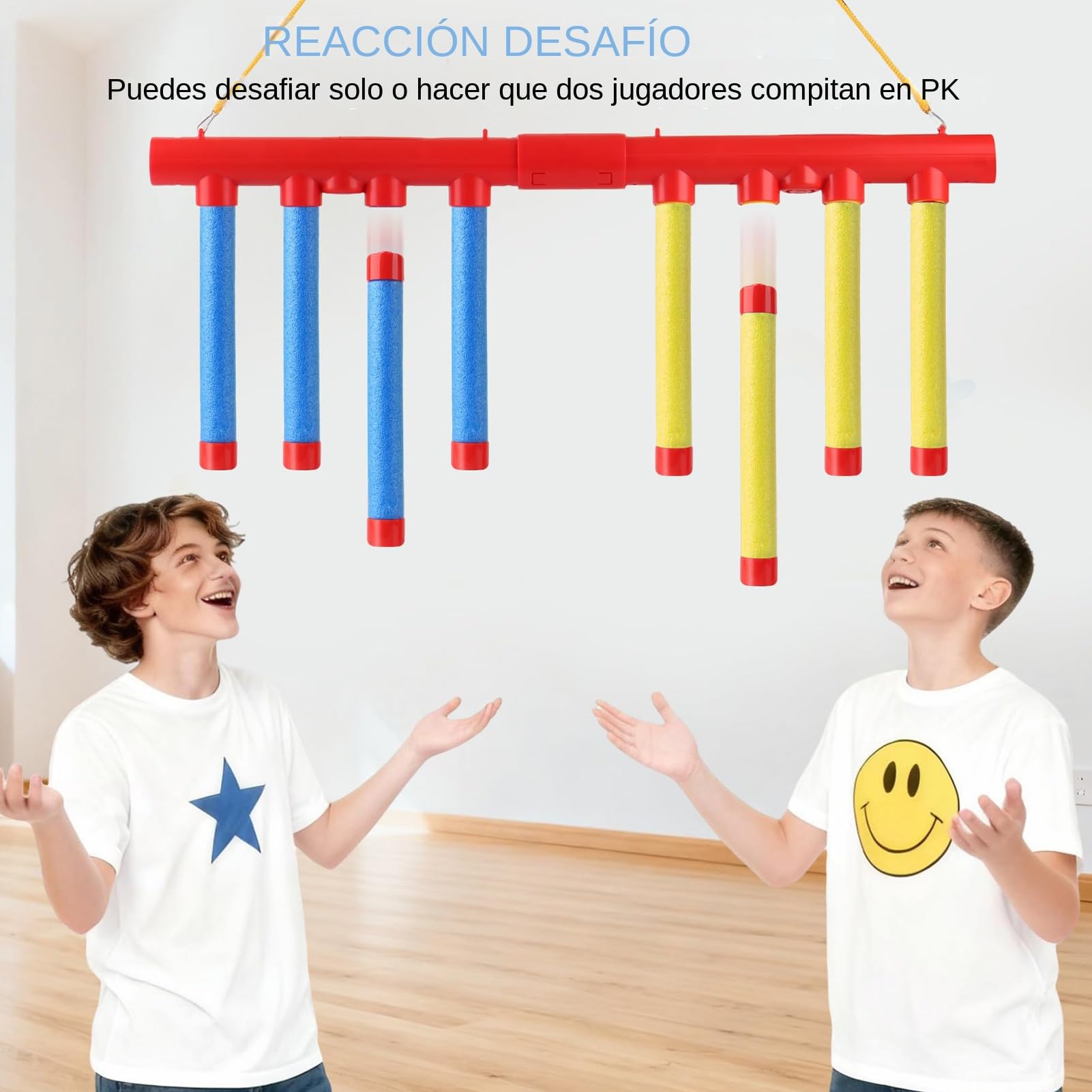 Juego De Palos De Velocidad Para Entrenamiento De Reflejos Sensorial Para Niños Y Adultos Mejora La Coordinación -Mano Para Familias Y Escuelas