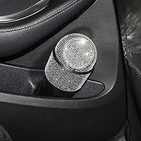 Vista 6 de AICEL Bote de basura con diamantes de imitación para automóvil, accesorios de automóvil, mini cubo de basura con tapa para portavasos de automóvil