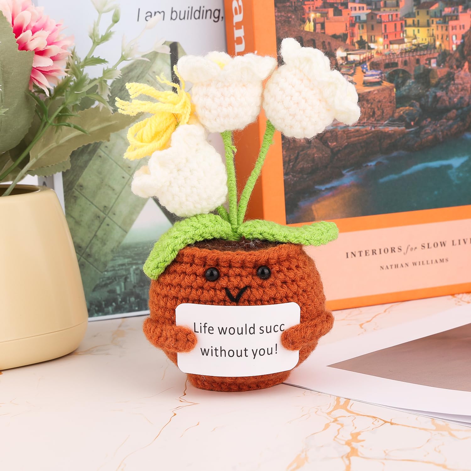 TOYMIS Positive Orchid Crochet Doll - Image 3