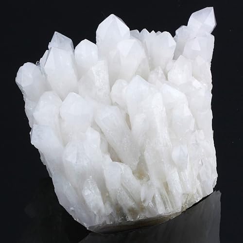 Miniatura 3 de Paquete de 2 muestras de piedras preciosas naturales Sunyik, geoda, drusa, clúster, cuarzo, cristal