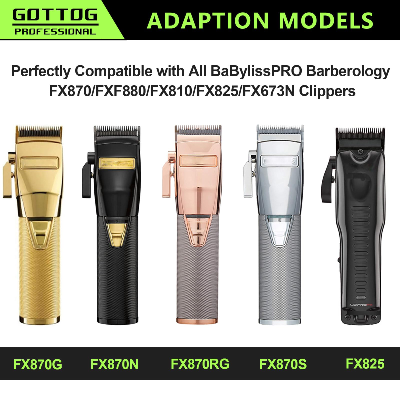 Amazon.com: FX8010J Replacement Blades for BaBylissPRO FX870