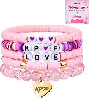 Korea-pop Bracelet Merch Stuff Korea-pop Jewelry Accessories, Christmas Birthday Gifts for Women, Daughter, Sister, Cosplay Outfits, Party Stocking Stuffers